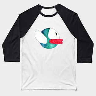 Watercolor FlapX Bird Baseball T-Shirt